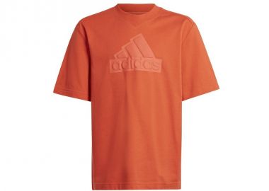 Adidas Αθλητικό Ανδρικό T-shirt Πορτοκαλί με Στάμπα HR6296 - adidas performance - 