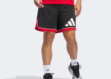 ADIDAS BASKETBALL BADGE OF SPORTS SHORTS ΜΑΥΡΟ - ADIDAS PERFORMANCE - 