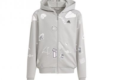 Adidas Biuv Zip Hoodie Jr IS3755 sweatshirt - adidas performance - 