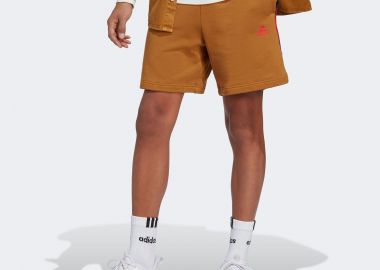 ADIDAS BRANDLOVE SHORTS ΚΑΦΕ - ADIDAS PERFORMANCE - 