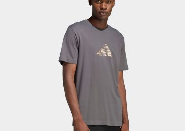 ADIDAS CAMO EXPLORER GRAPHIC T-SHIRT ΓΚΡΙ - ADIDAS PERFORMANCE - 