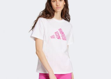 ADIDAS CAMO GRAPHIC T-SHIRT ΑΣΠΡΟ - ADIDAS PERFORMANCE - 