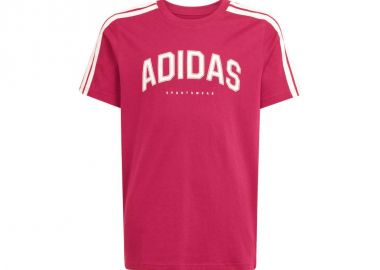 adidas Codes Collegiate Graphic Tee for kids pink KA9764 - adidas performance - 