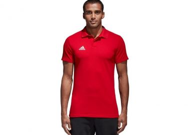 Adidas Condivo 18 Ανδρικό T-shirt Polo Κόκκινο CF4376 - adidas performance - 
