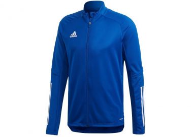 Adidas Condivo 20 Ανδρική Φούτερ Ζακέτα με Τσέπες Μπλε FS7112 - adidas performance - 