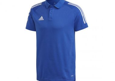 Adidas Condivo 20 Ανδρικό T-shirt Polo Μπλε ED9237 - adidas performance - 
