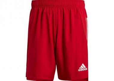 Adidas Condivo 21 Primeblue Αθλητική Ανδρική Βερμούδα Κόκκινη GJ6810 - adidas performance - 