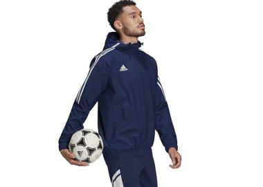 Adidas Condivo 22 All Weather Ανδρικό Μπουφάν Navy Μπλε HA6266 - adidas performance - 