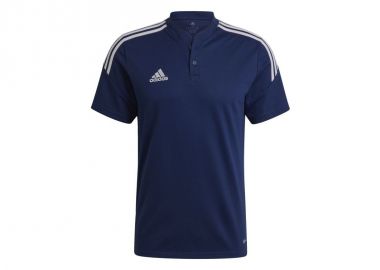 Adidas Condivo 22 Ανδρικό T-shirt Polo Navy Μπλε H44108 - adidas performance - 