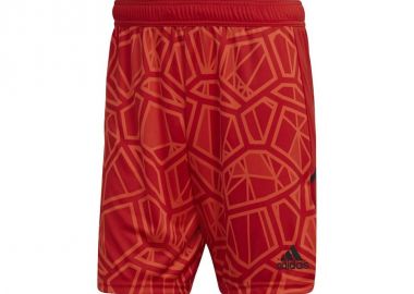 Adidas Condivo 22 Αθλητική Ανδρική Βερμούδα με Σχέδια Κόκκινη H18814 - adidas performance - 