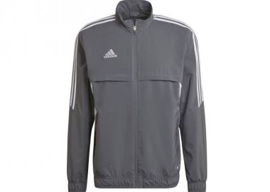 Adidas Condivo 22 Presentation Ανδρικό Μπουφάν Team Grey Four HD2272 - adidas performance - 