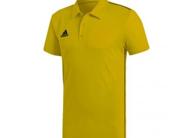 Adidas Core 18 Ανδρικό T-shirt Polo Κίτρινο FS1902 - adidas performance - 