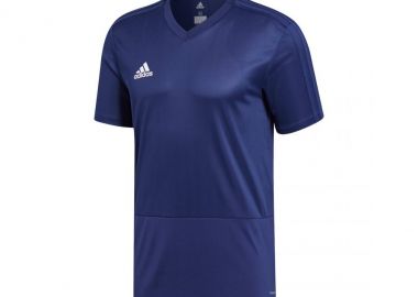 Adidas Core 18 Training Ανδρική Μπλούζα με Φερμουάρ Μακρυμάνικη Navy Μπλε CV3998 - adidas performance - 