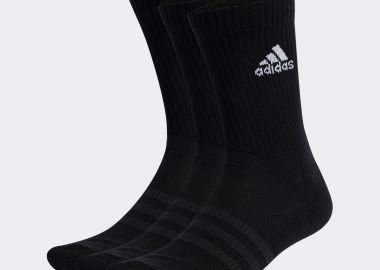 ADIDAS CUSHIONED CREW SOCKS 3 PAIRS ΜΑΥΡΟ - ADIDAS PERFORMANCE - 