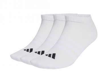Adidas Cushioned Essentials Low Cut Socks 3 Pairs White JZ0535 - adidas performance - 