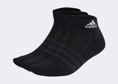 ADIDAS CUSHIONED SPORTSWEAR ANKLE SOCKS ΜΑΥΡΟ - ADIDAS PERFORMANCE - 