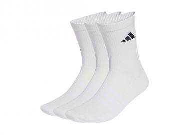 adidas Cushioned Sportswear Crew 3P Socks White JZ0530 - adidas performance - 