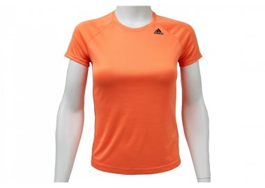 Adidas D2M Loose Γυναικείο Αθλητικό T-shirt Πορτοκαλί BS1921 - adidas performance - 