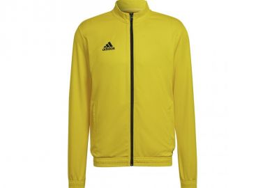 Adidas Entrada 22 Ανδρική Φούτερ Ζακέτα με Τσέπες Κίτρινη HI2134 - adidas performance - 