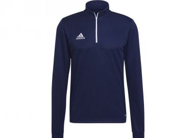 Adidas Entrada 22 Ανδρική Μπλούζα με Φερμουάρ Μακρυμάνικη Navy Μπλε HB5327 - adidas performance - 