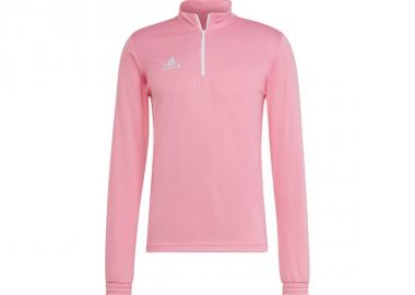 Adidas Entrada 22 Ανδρική Μπλούζα με Φερμουάρ Μακρυμάνικη Ροζ HC5048 - adidas performance - 