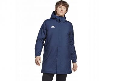 Adidas Entrada 22 Ανδρικό Χειμωνιάτικο Μπουφάν Αντιανεμικό Μπλε IB6077 - adidas performance - 