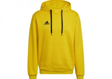 Adidas Entrada 22 Ανδρικό Φούτερ με Κουκούλα και Τσέπες Κίτρινο HI2140 - adidas performance - 