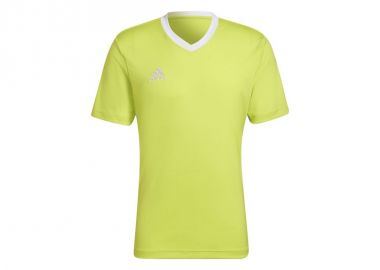 Adidas Entrada 22 Ανδρικό T-shirt Κίτρινο Μονόχρωμο HC5077 - adidas performance - 