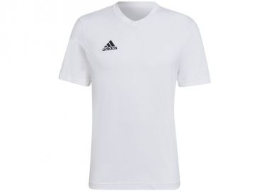 Adidas Entrada 22 Ανδρικό T-shirt Λευκό με Λογότυπο HC0452 - adidas performance - 
