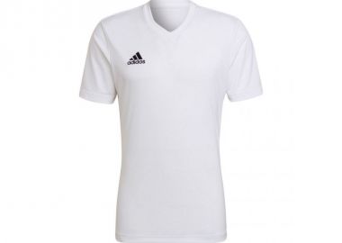 Adidas Entrada 22 Ανδρικό T-shirt Λευκό Μονόχρωμο HC5071 - adidas performance - 