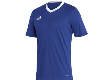 Adidas Entrada 22 Ανδρικό T-shirt Polo Μπλε HG6283 - adidas performance - 