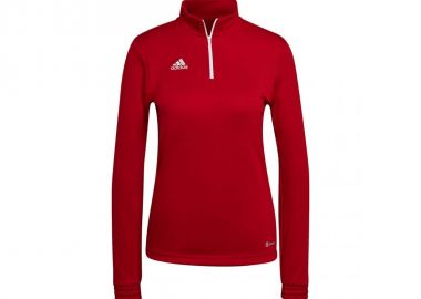 Adidas Entrada 22 Χειμερινή Γυναικεία Μπλούζα Μακρυμάνικη με Φερμουάρ Κόκκινη H57551 - adidas performance - 