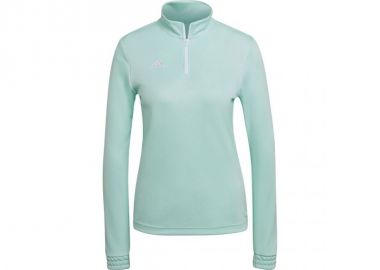 Adidas Entrada 22 Γυναικεία Μπλούζα Μακρυμάνικη με Φερμουάρ Clear Mint HC5046 - adidas performance - 