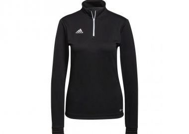 Adidas Entrada 22 Γυναικεία Μπλούζα Μακρυμάνικη με Φερμουάρ Μαύρη H57541 - adidas performance - 