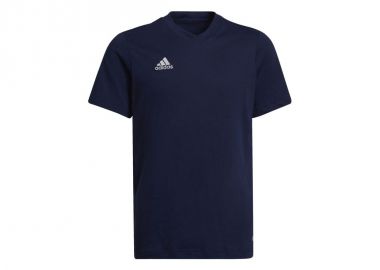 Adidas Entrada 22 Jr Παιδικό T-shirt Navy Μπλε HC0445 - adidas performance - 
