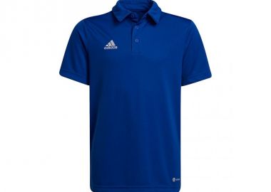 Adidas Entrada 22 Παιδικό T-shirt Polo Μπλε Jr HG6289 - adidas performance - 
