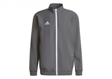 Adidas Entrada 22 Presentation Ανδρική Φούτερ Ζακέτα με Τσέπες Γκρι H57535 - adidas performance - 