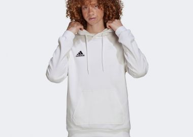 ADIDAS ENTRADA 22 SWEAT HOODIE ΑΣΠΡΟ - ADIDAS PERFORMANCE - 