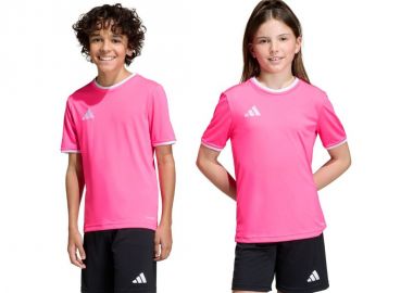 adidas Entrada 26 Jersey kids' tshirt pink KE9846 - adidas performance - 
