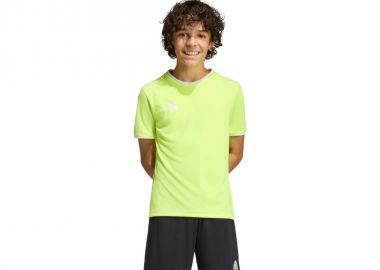 adidas Entrada 26 Jersey Kids TShirt Neon Yellow KE9845 - adidas performance - 