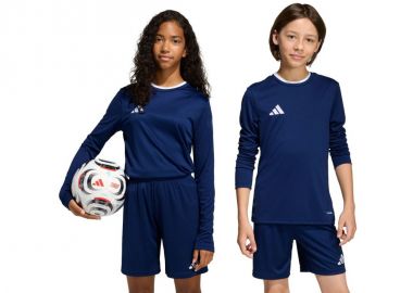 adidas Entrada 26 Long Sleeve Jersey Navy Blue KF5877 - adidas performance - 