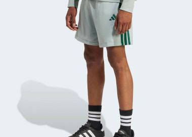 ADIDAS ESSENTIALS 3-STRIPES FRENCH TERRY SHORTS ΠΡΑΣΙΝΟ - ADIDAS PERFORMANCE - 