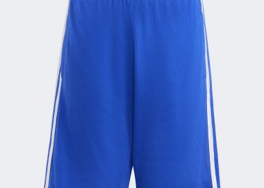ADIDAS ESSENTIALS 3-STRIPES KNIT SHORTS ΜΠΛΕ - ADIDAS PERFORMANCE - 