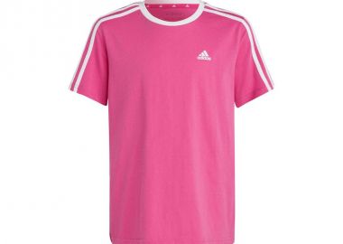 adidas Essentials 3Stripes Cotton Loose Fit Boyfriend Tee Jr IC3639 - adidas performance - 