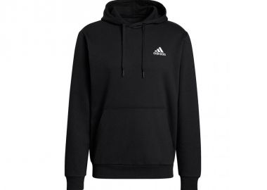 Adidas Essentials Ανδρικό Φούτερ με Κουκούλα και Τσέπες Μαύρο GV5294 - adidas performance - 