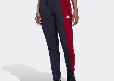 ADIDAS ESSENTIALS COLORBLOCK FT PANTS ΜΠΛΕ - ADIDAS PERFORMANCE - 