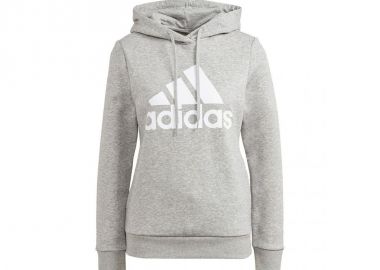 Adidas Essentials Γυναικείο Φούτερ με Κουκούλα Γκρι GL0719 - adidas performance - 