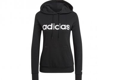 Adidas Essentials Γυναικείο Φούτερ με Κουκούλα Μαύρο GL0635 - adidas performance - 