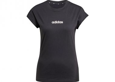 adidas Essentials Linear Cotton W Tshirt JC8238 - adidas performance - 