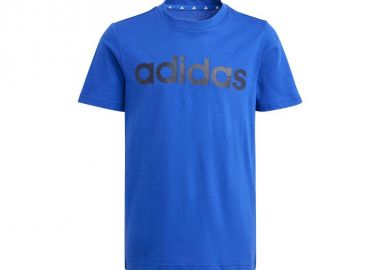 adidas Essentials Linear Logo Cotton Tee Jr IB4090 - adidas performance - 